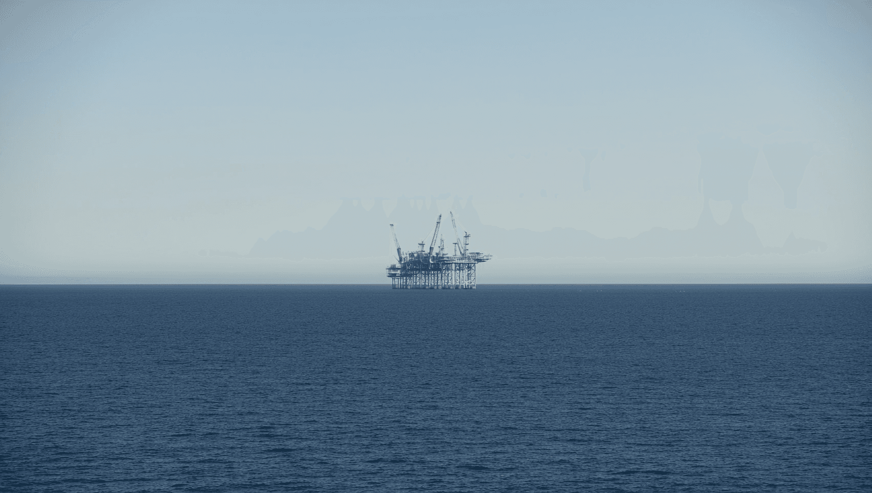 rig at sea