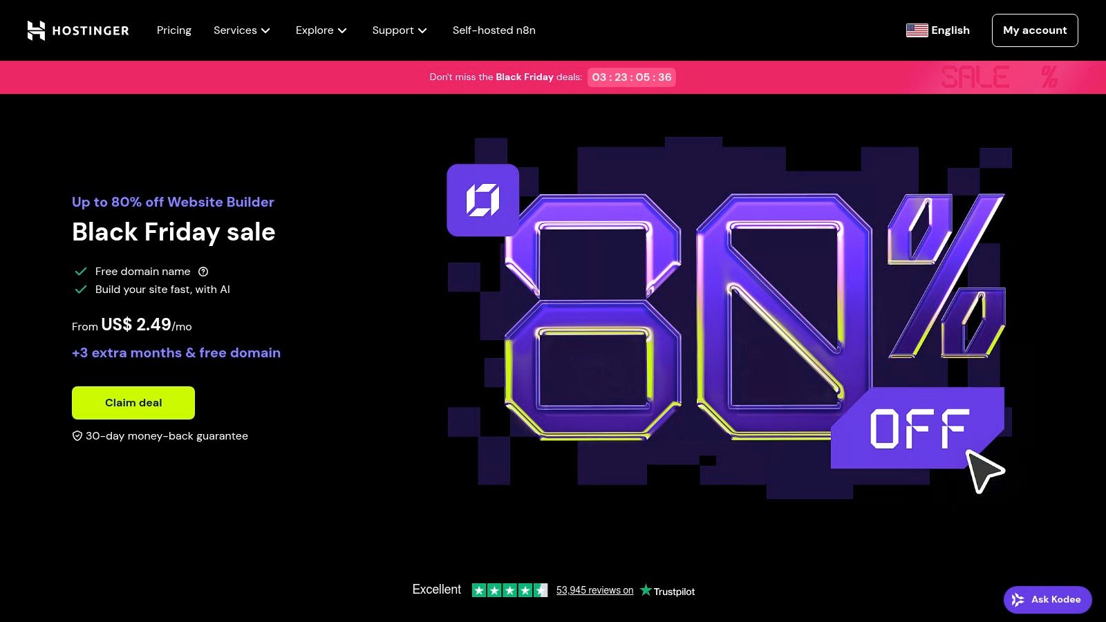 Hostinger Website Builder