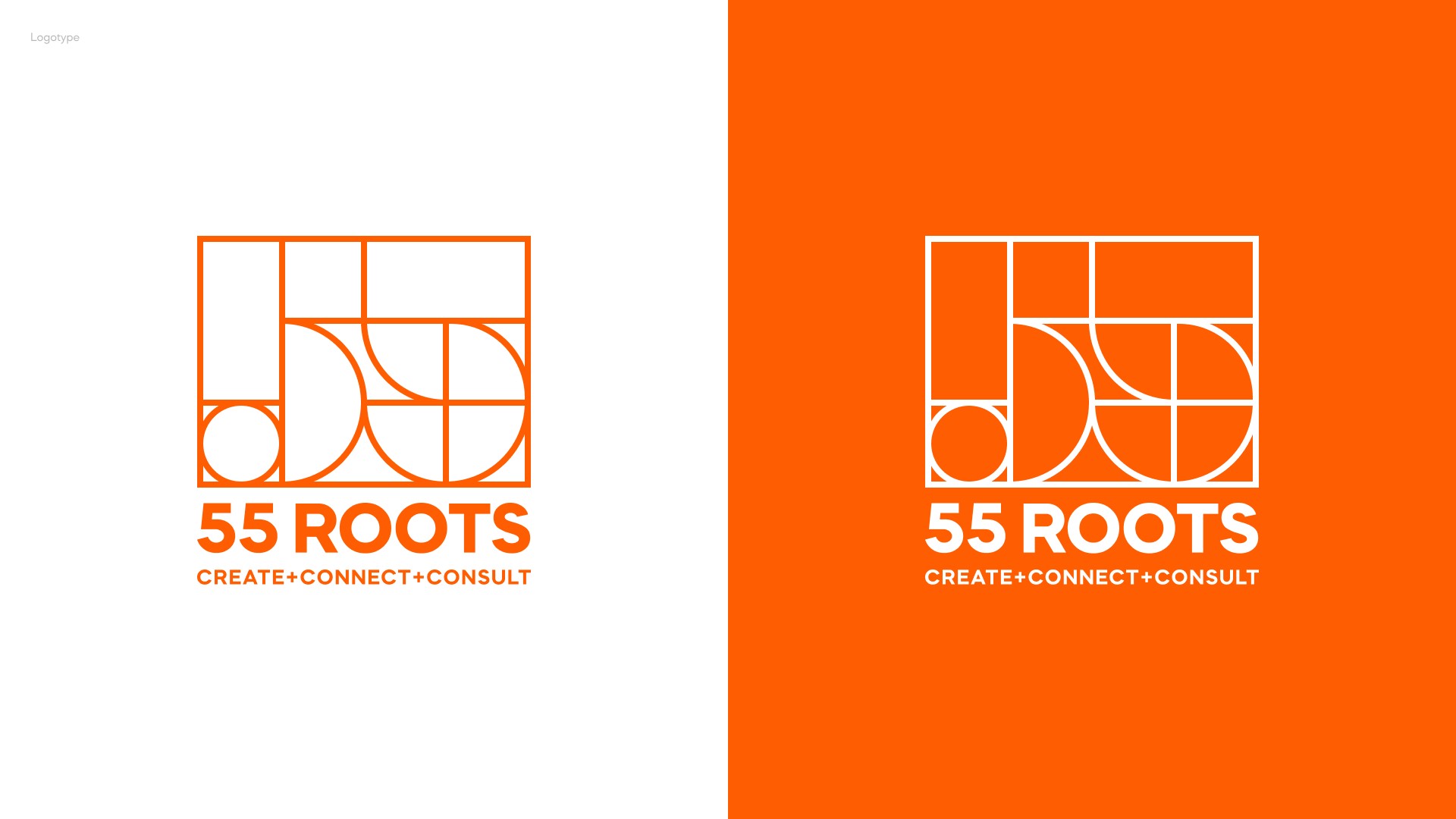 Dynamic Visual Identity for 55 Roots LLC. CHYRKOV Studio