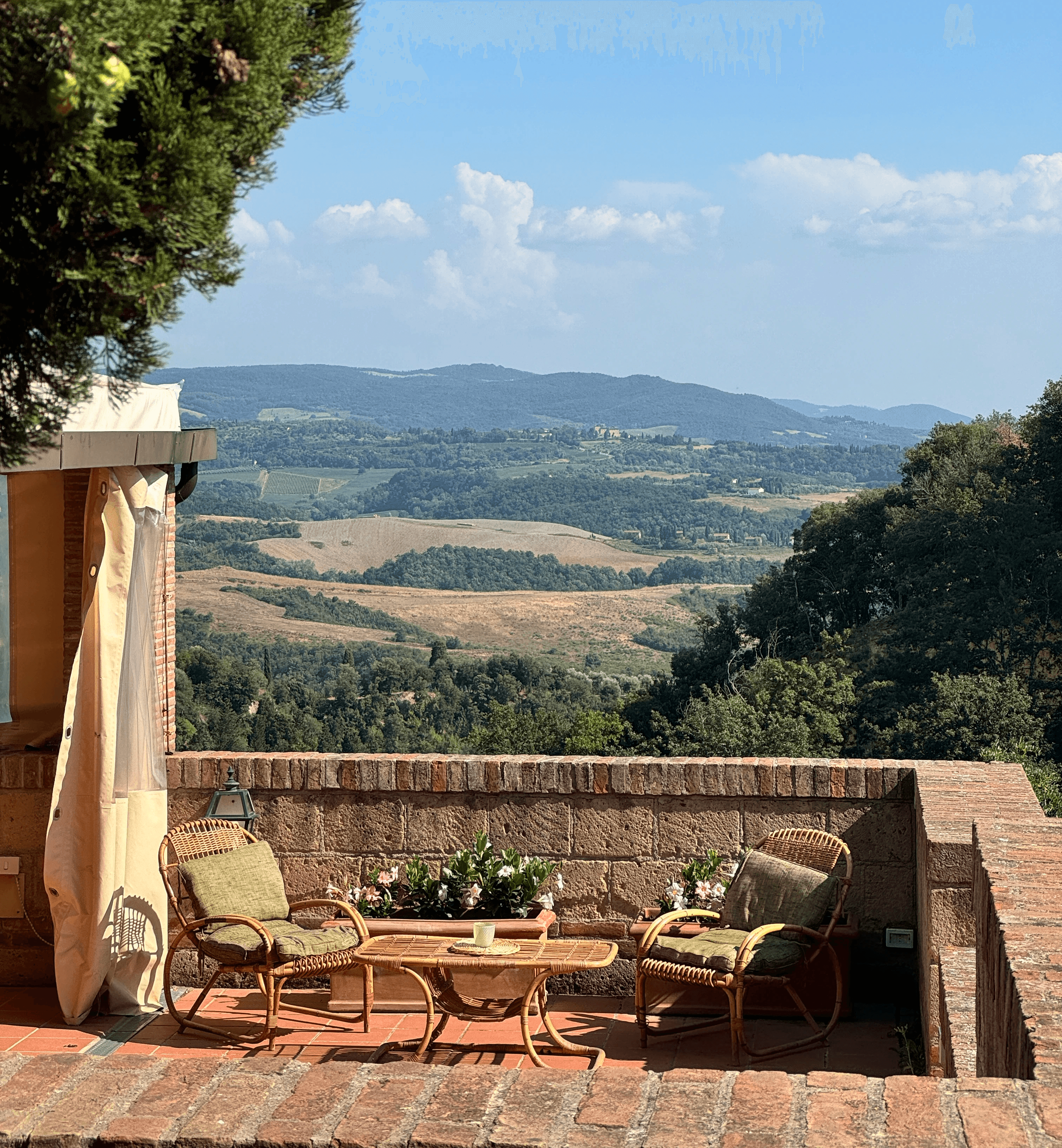 Summer in Tuscany country side