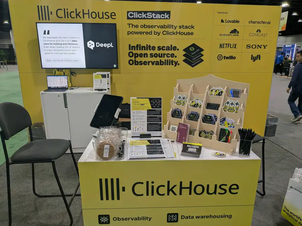 ClickHouse Event Booth