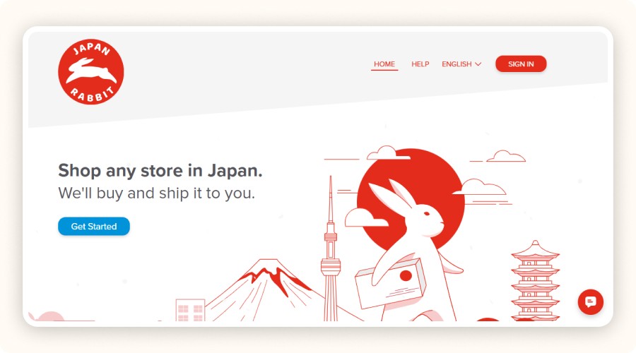 Japan Rabbit homepage
