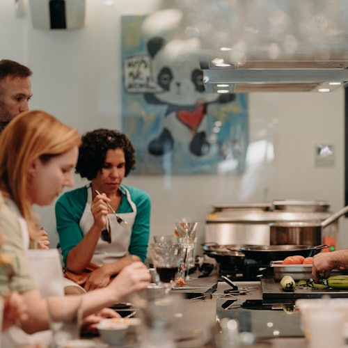 Kelas Memasak Paella dan Tapas di Madrid dengan Lawatan Pasar