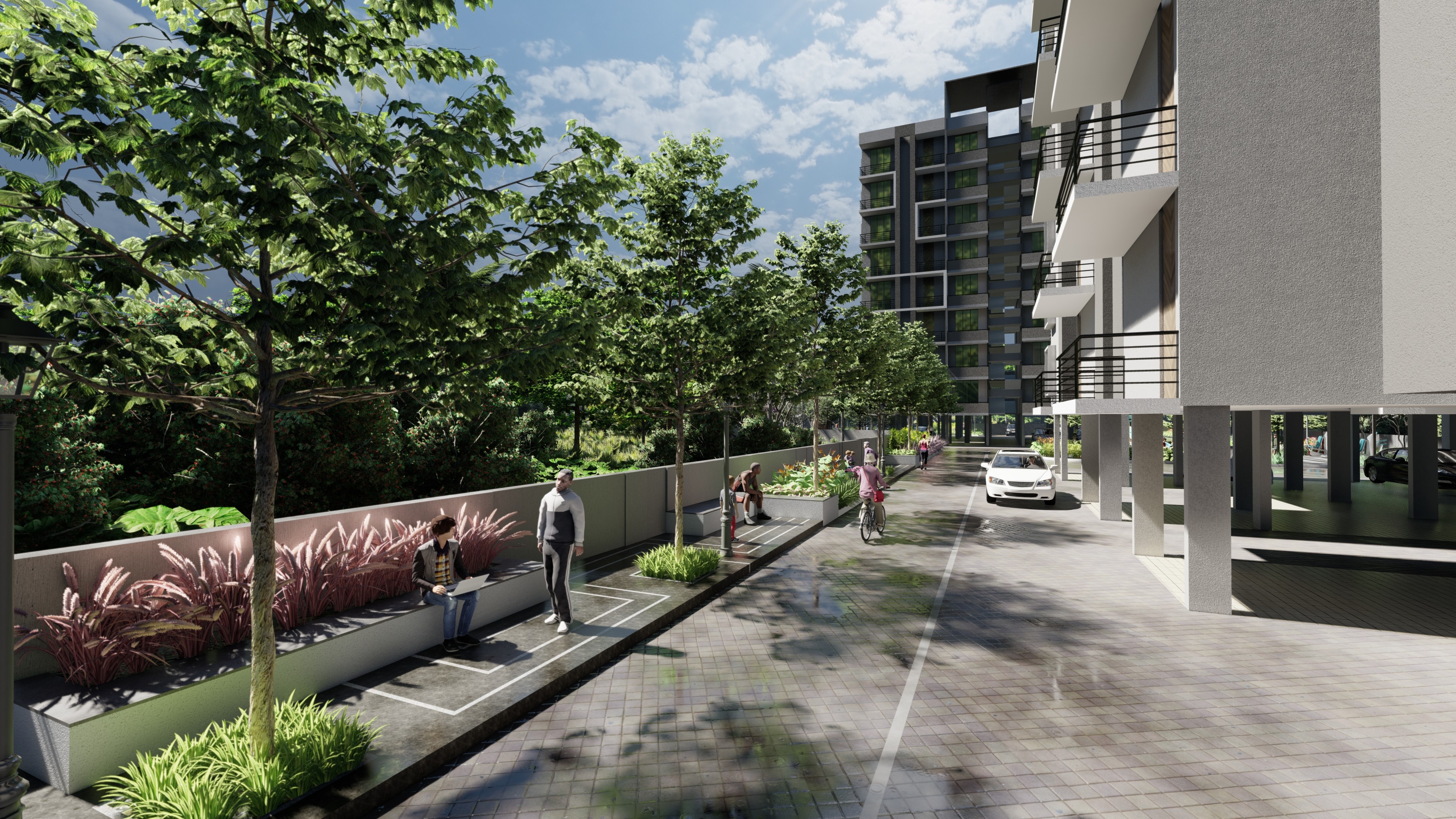 modern house exterior