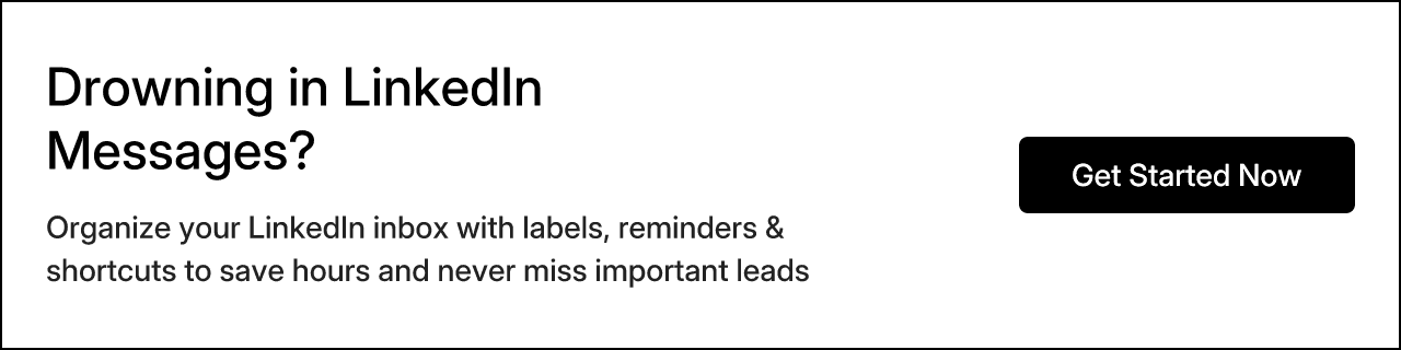 Drowning in LinkedIn Messages?
