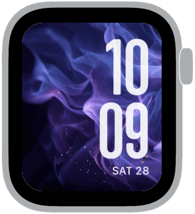 pisces drift Apple Watch face preview 4 featuring zodiac signs, abstract, gradient, and modern.