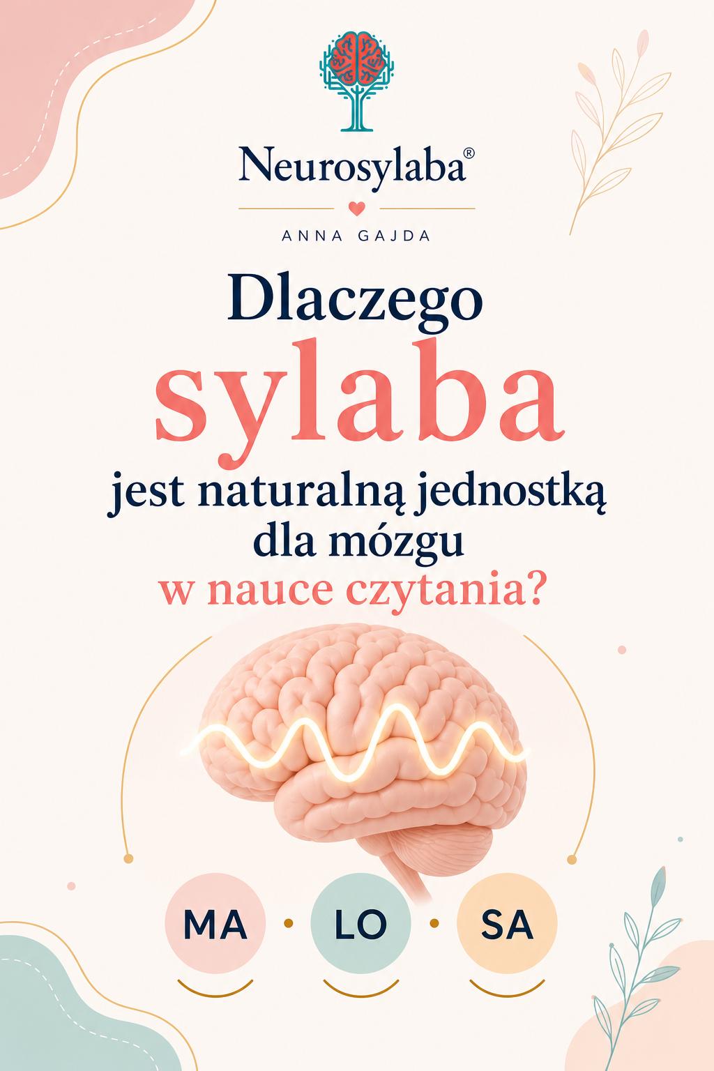 Okładka artykuł dlaczego sylaba jest naturalną jednostką