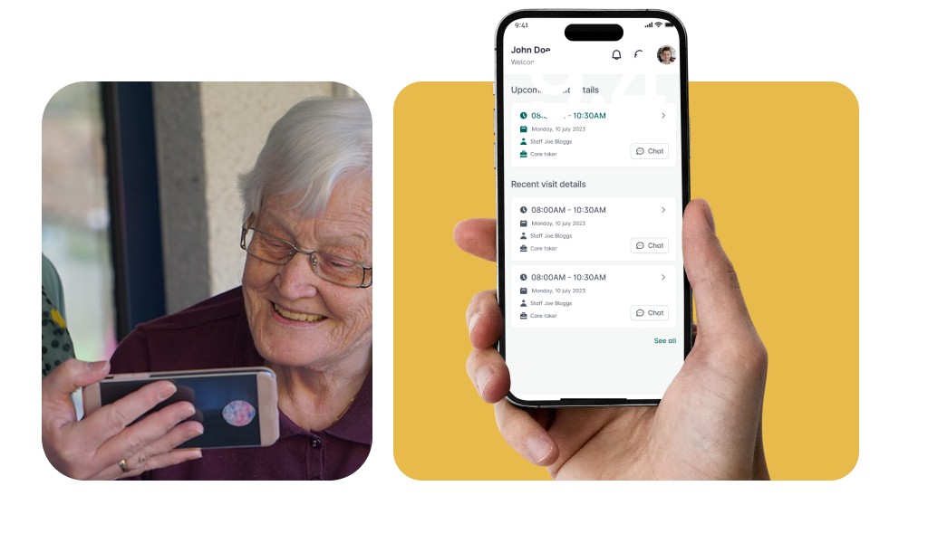 a cell phone on a bench