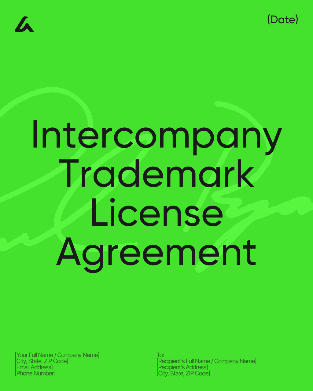 Intercompany Trademark License Agreement