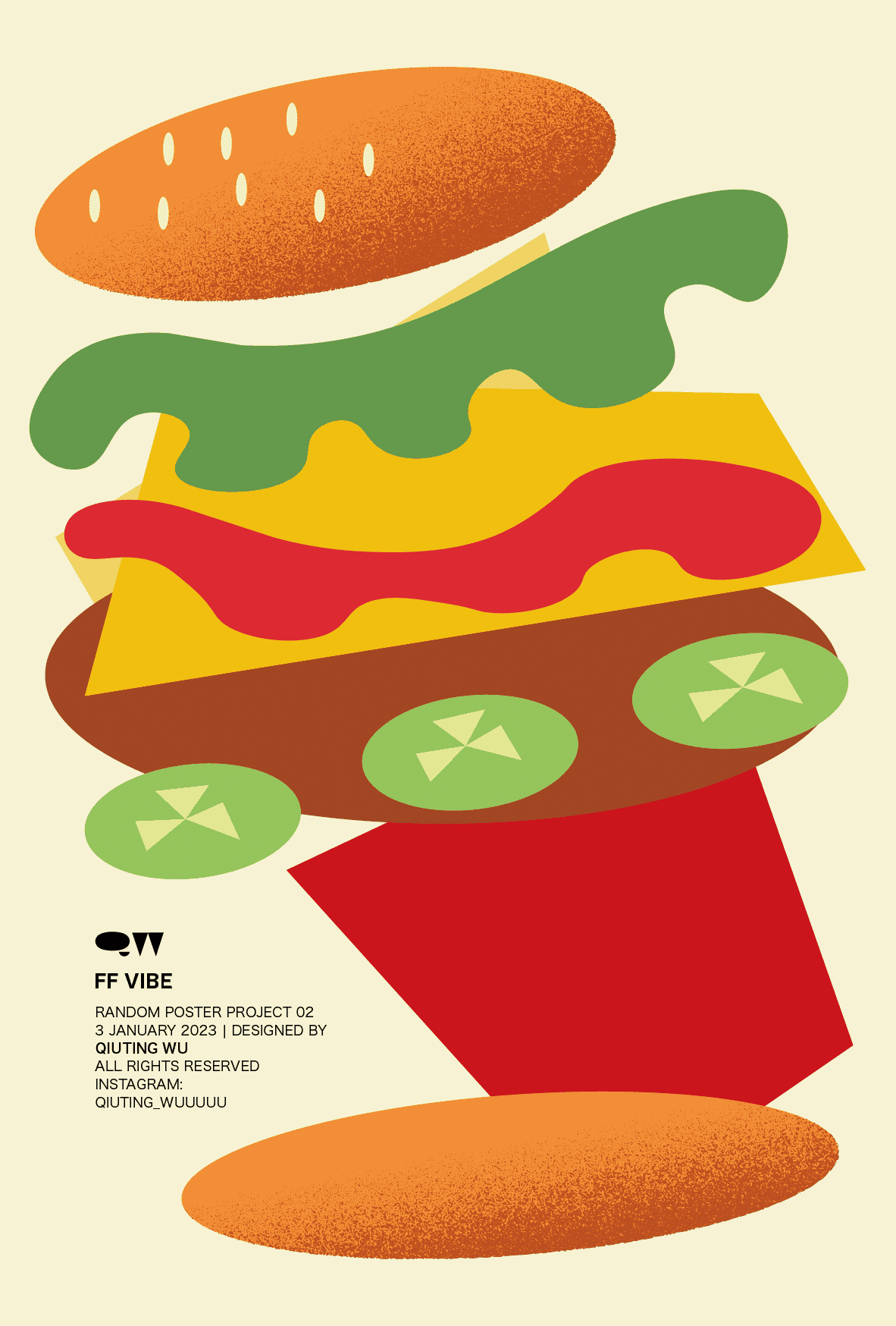 Abstract dark blue and brown waves