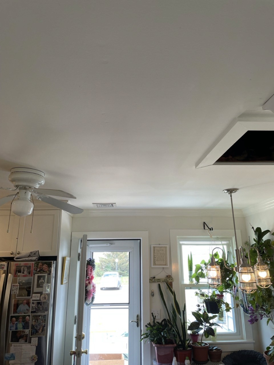 Cutting in the new attic access opening