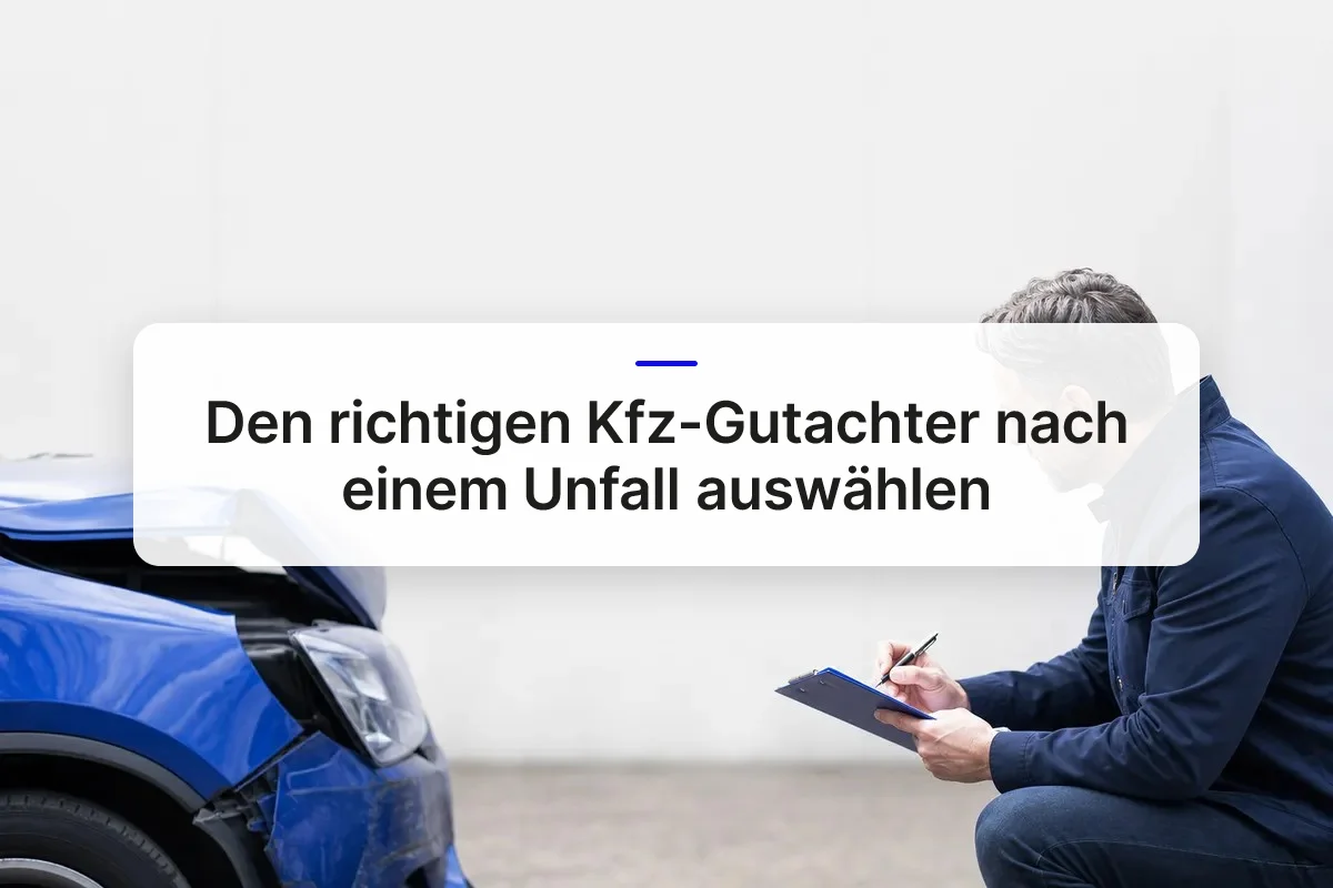 Kfz Gutachter Unfall auswählen overview