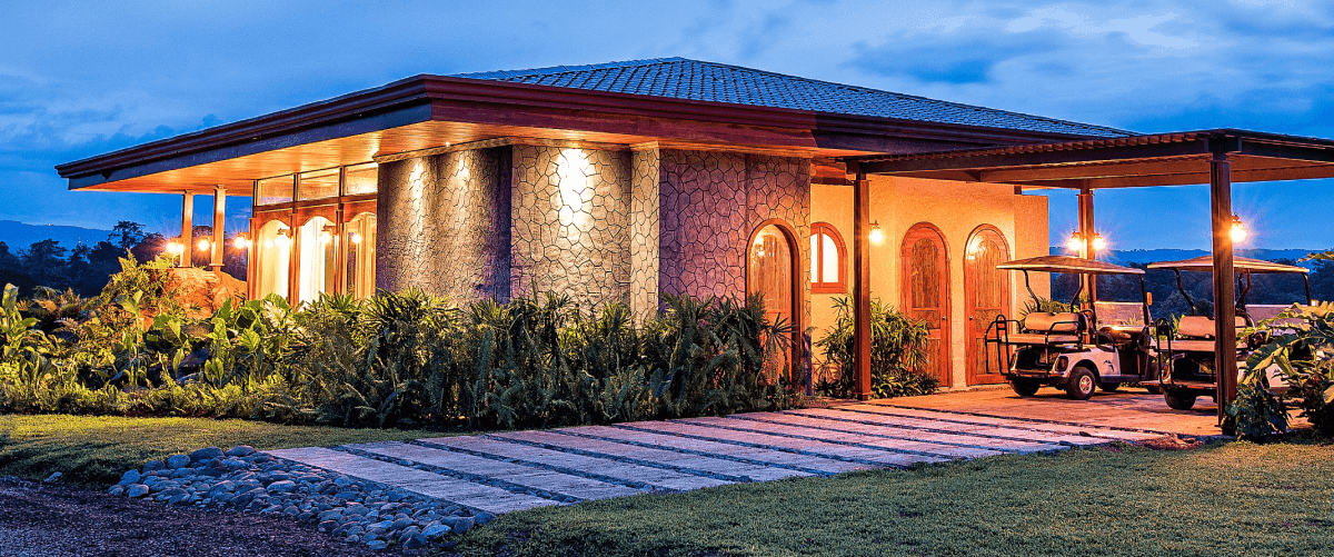 Villa tour of one storey villa