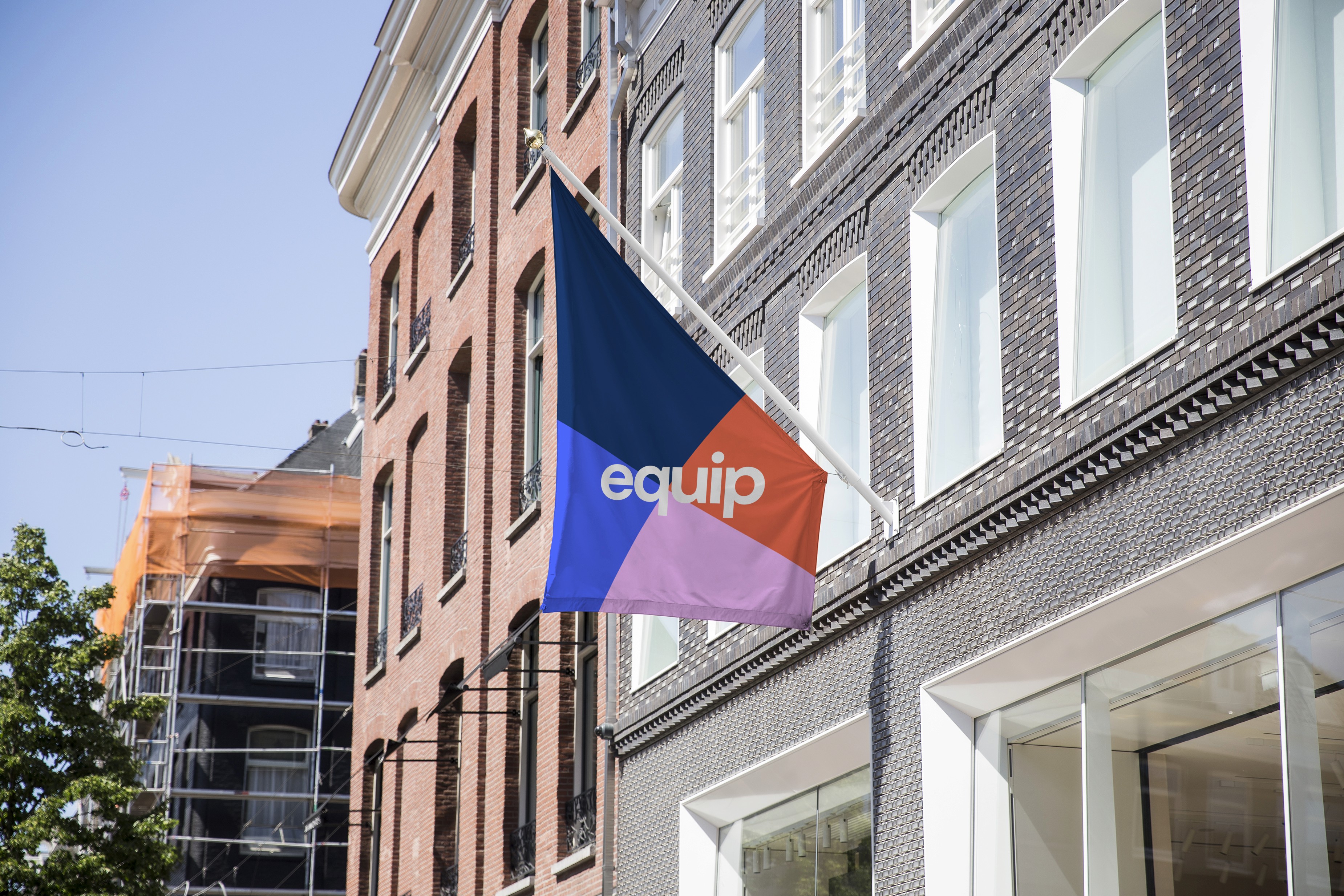 equip mockup  flag by analogue agancy