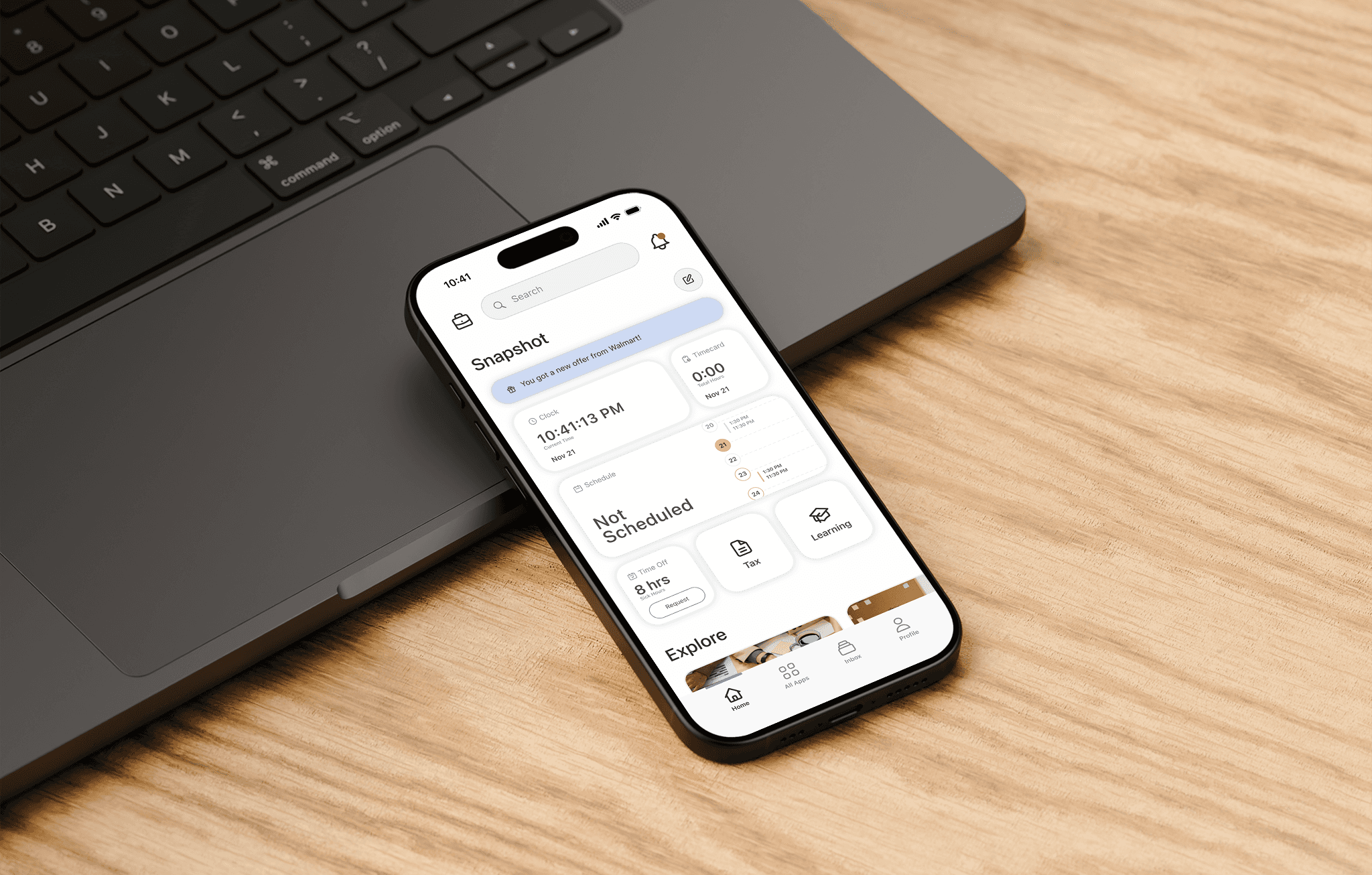 A screenshot from a Framer template called Bolder