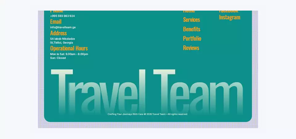 Travel platform site preview