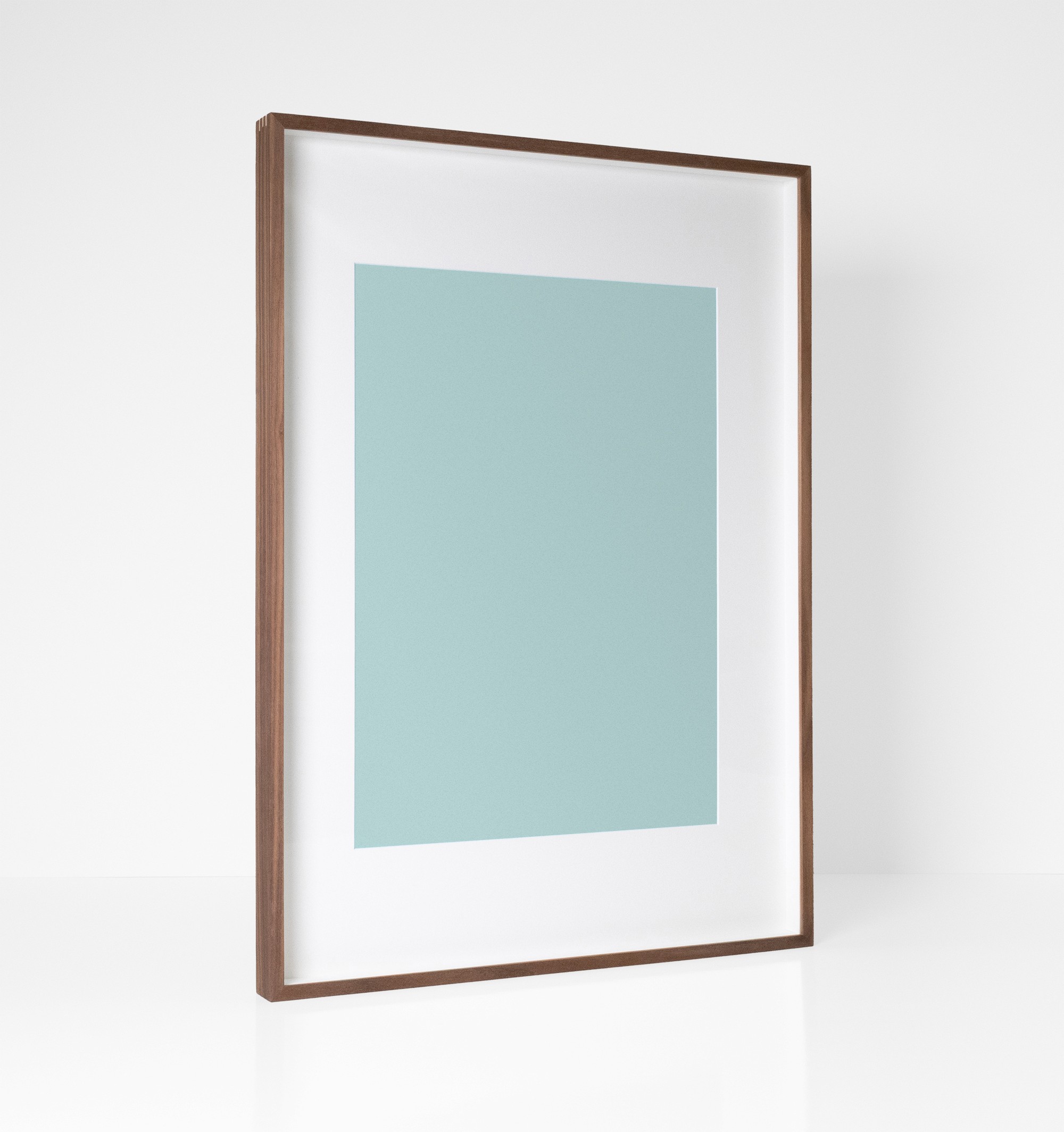 Walnut frame, 50 x 70cm