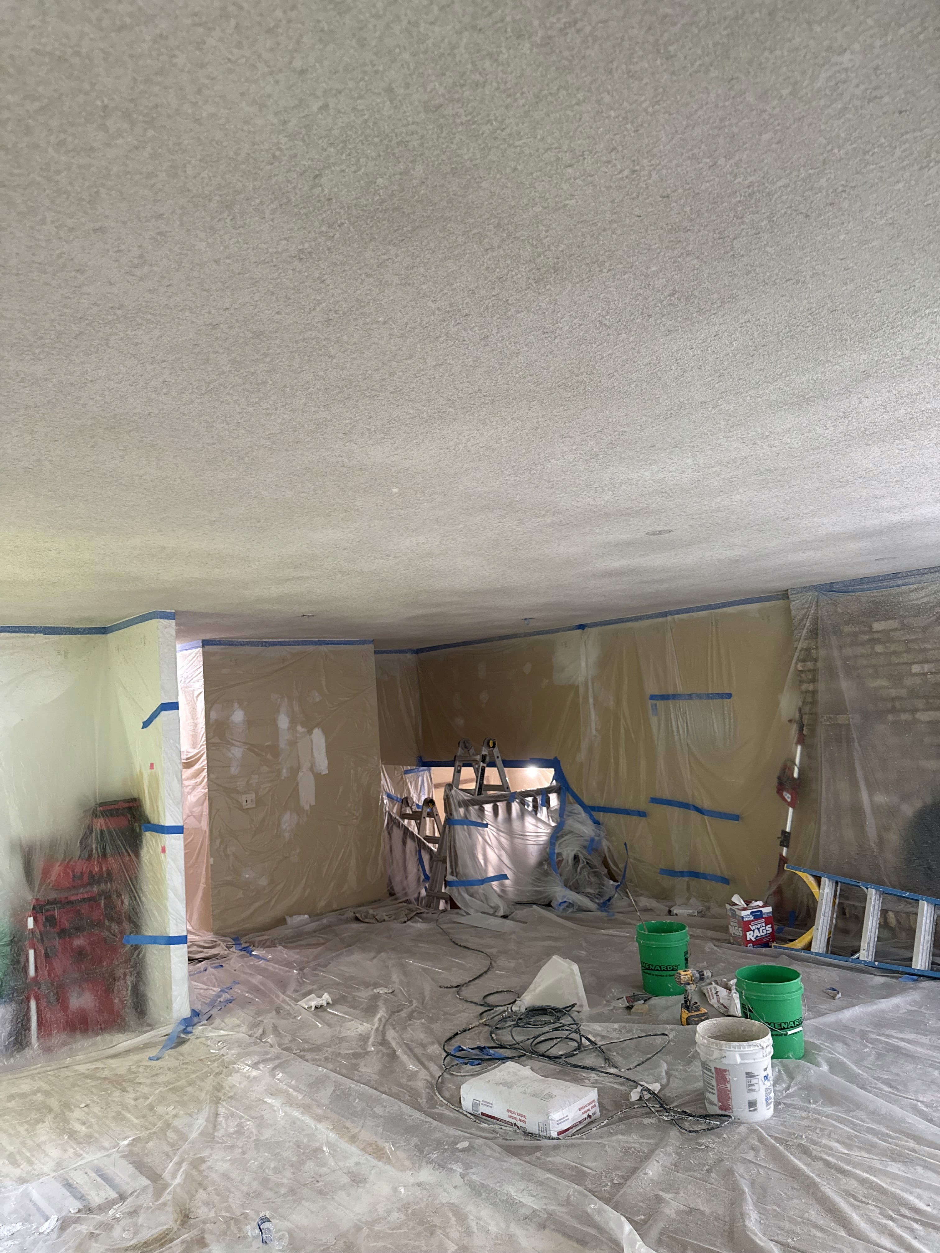 applying texture to ceiling