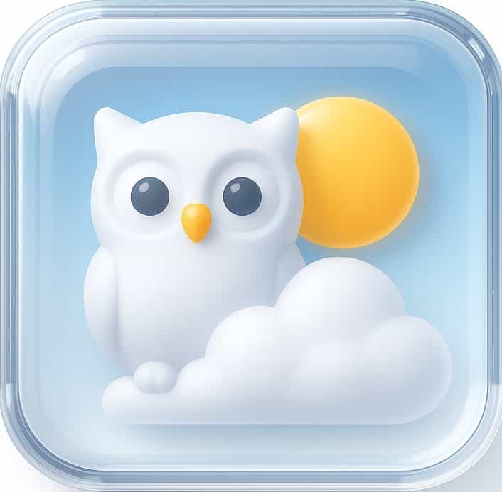 Classical Greek column with clouds and sunset background.