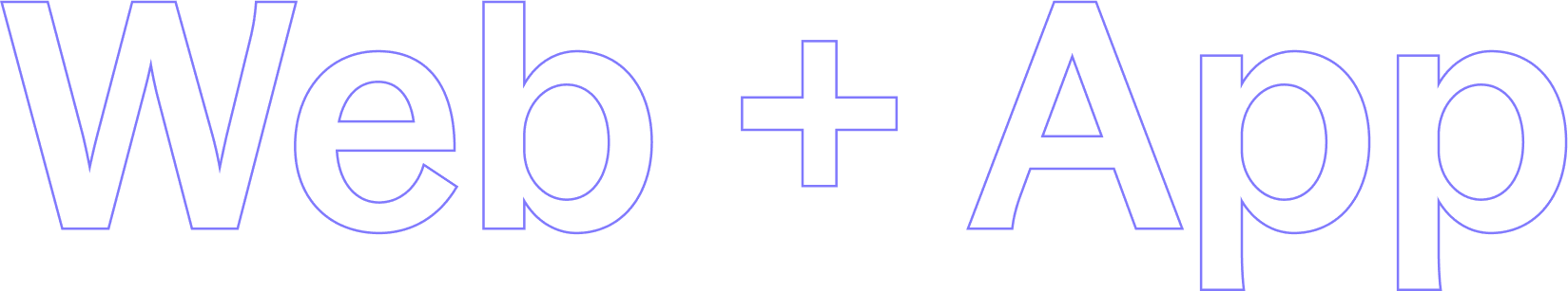Web and App