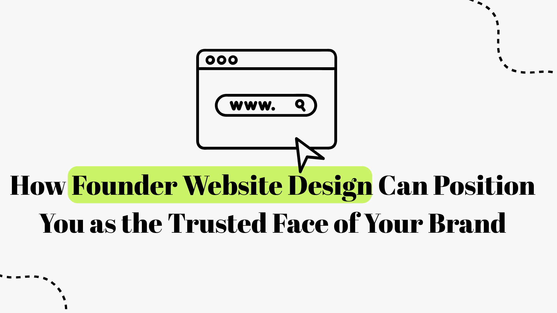 Founder website design Artonest Design builds trust and personal branding through strategic web design.