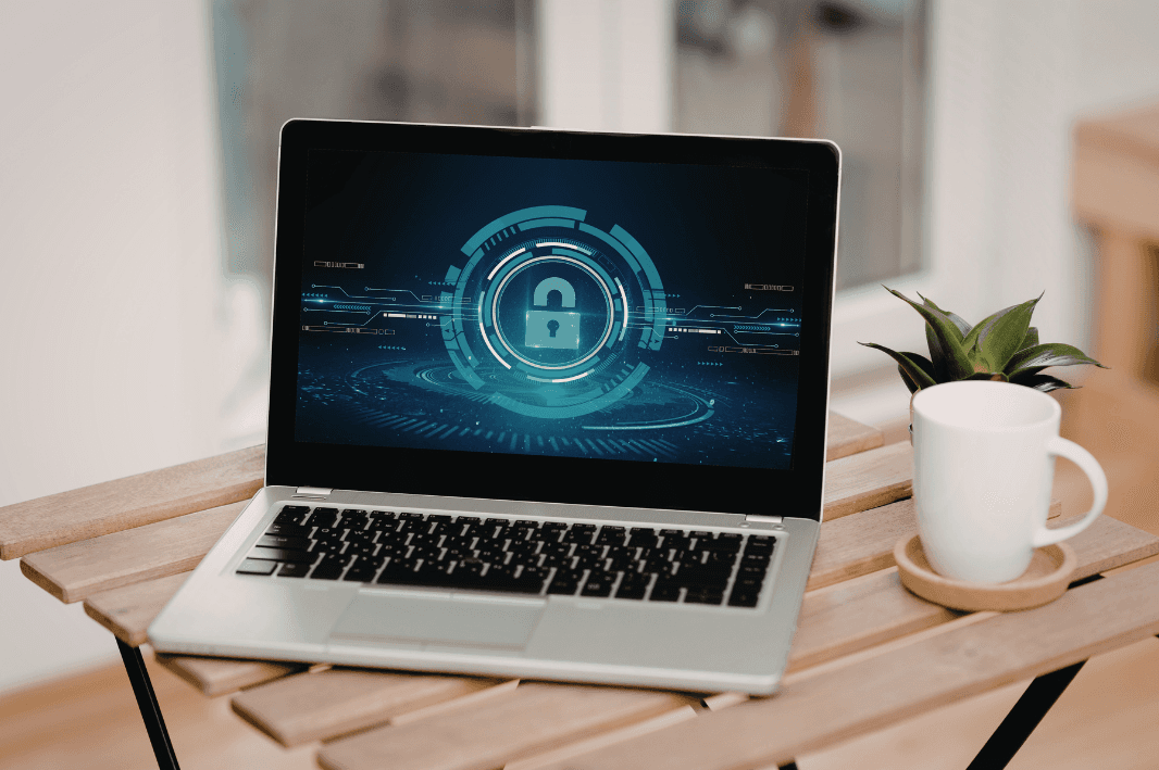 Portrait of portfolio creator – back view