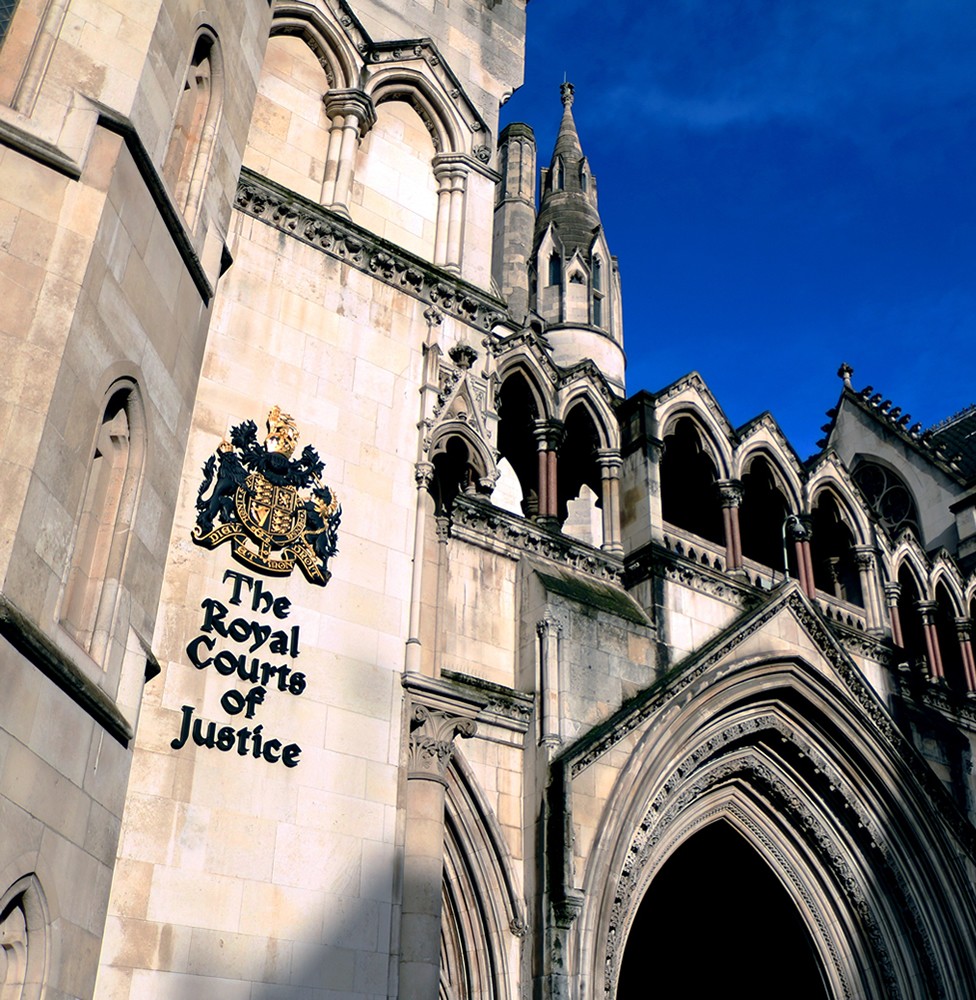 The royal courts of Justice