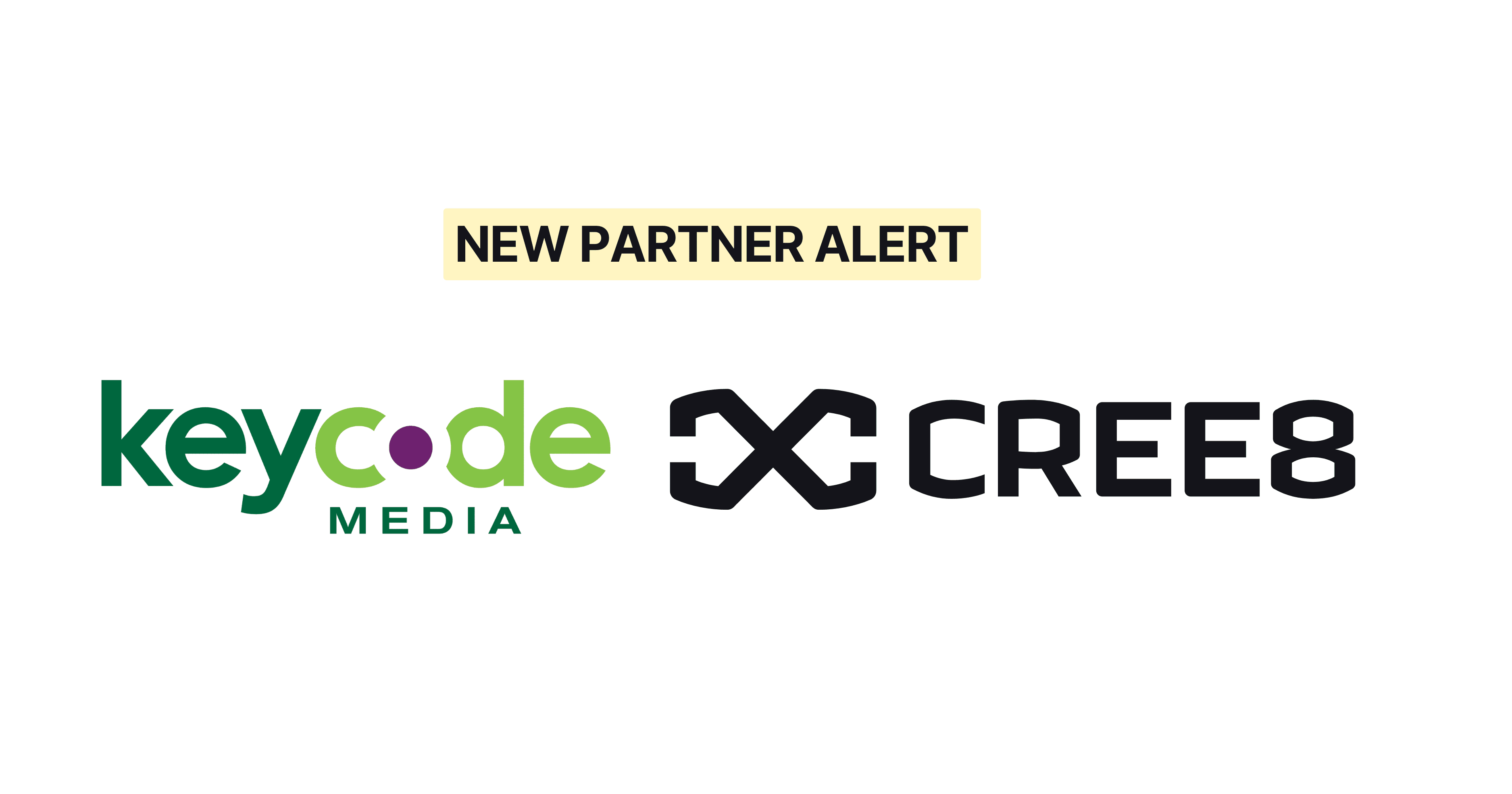Cree8 partners with Keycode Media