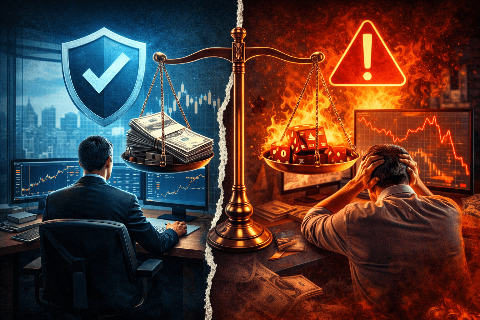 la gestion de riesgo en trading es la clave