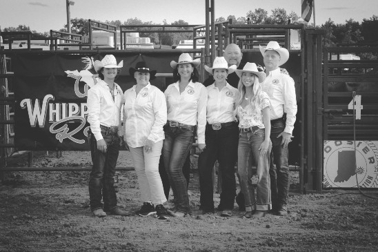 Group photo of Hoosier Cowboy Association board members