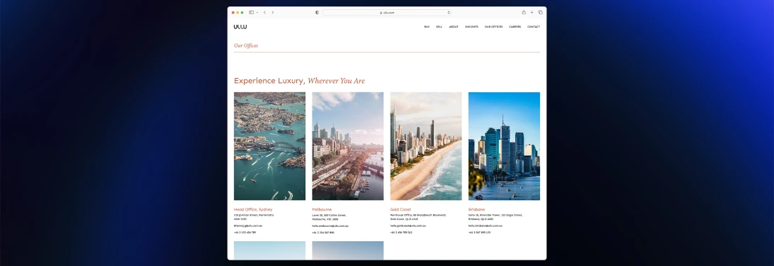 Web design service image