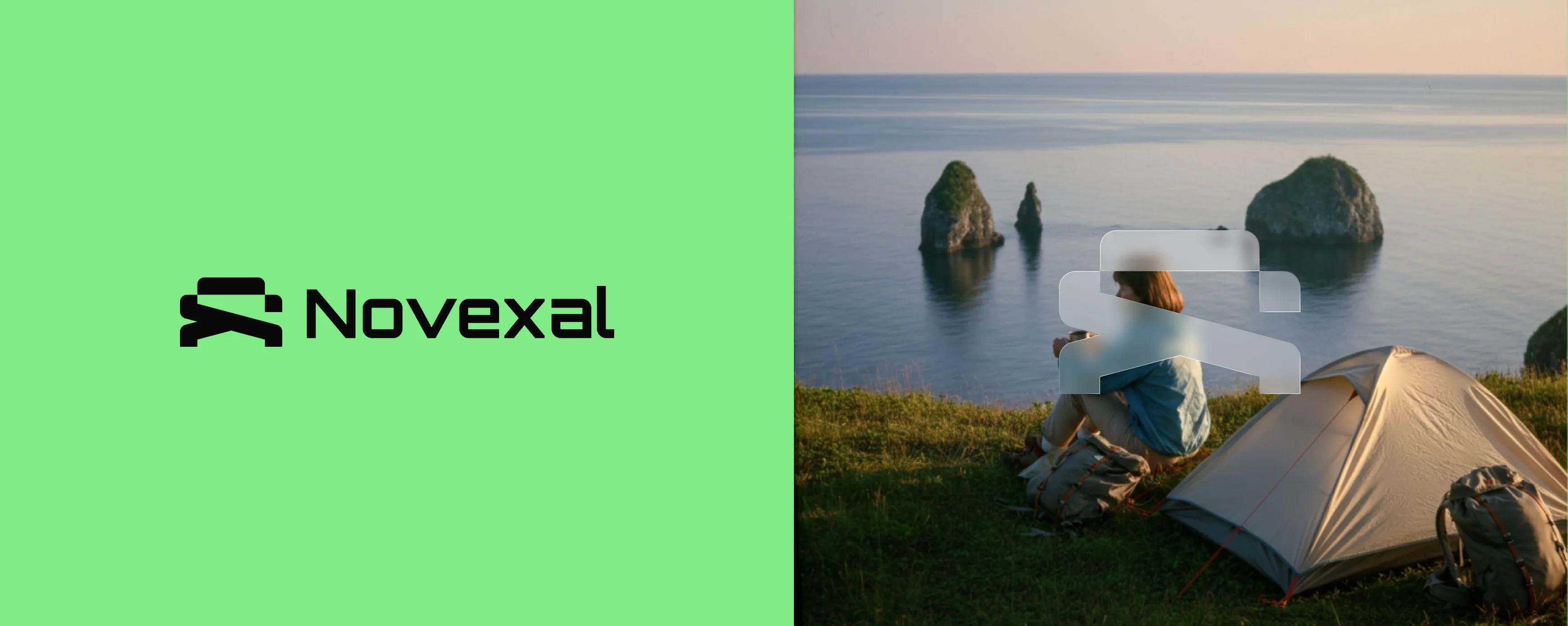 bstract shapes, muted colors