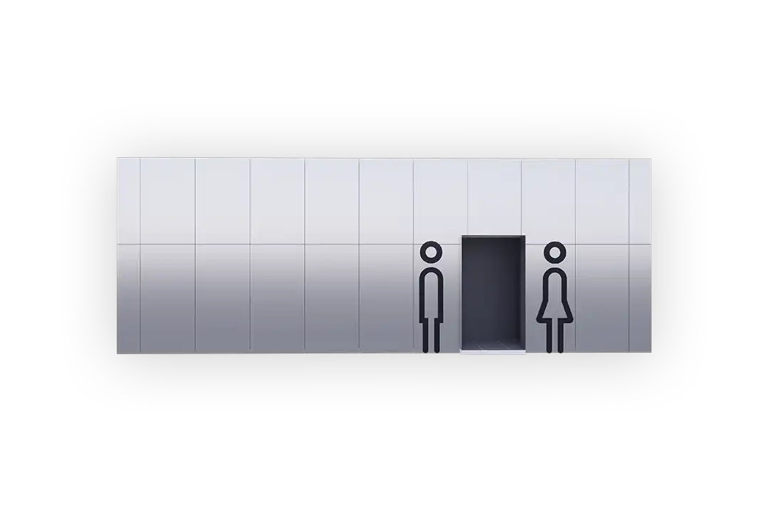Design toilet modular