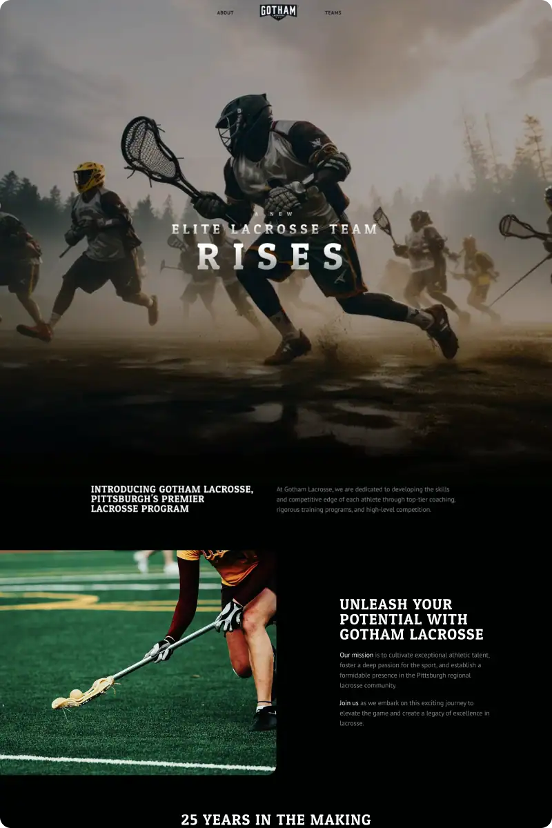 Gotham Lacrosse Homepage