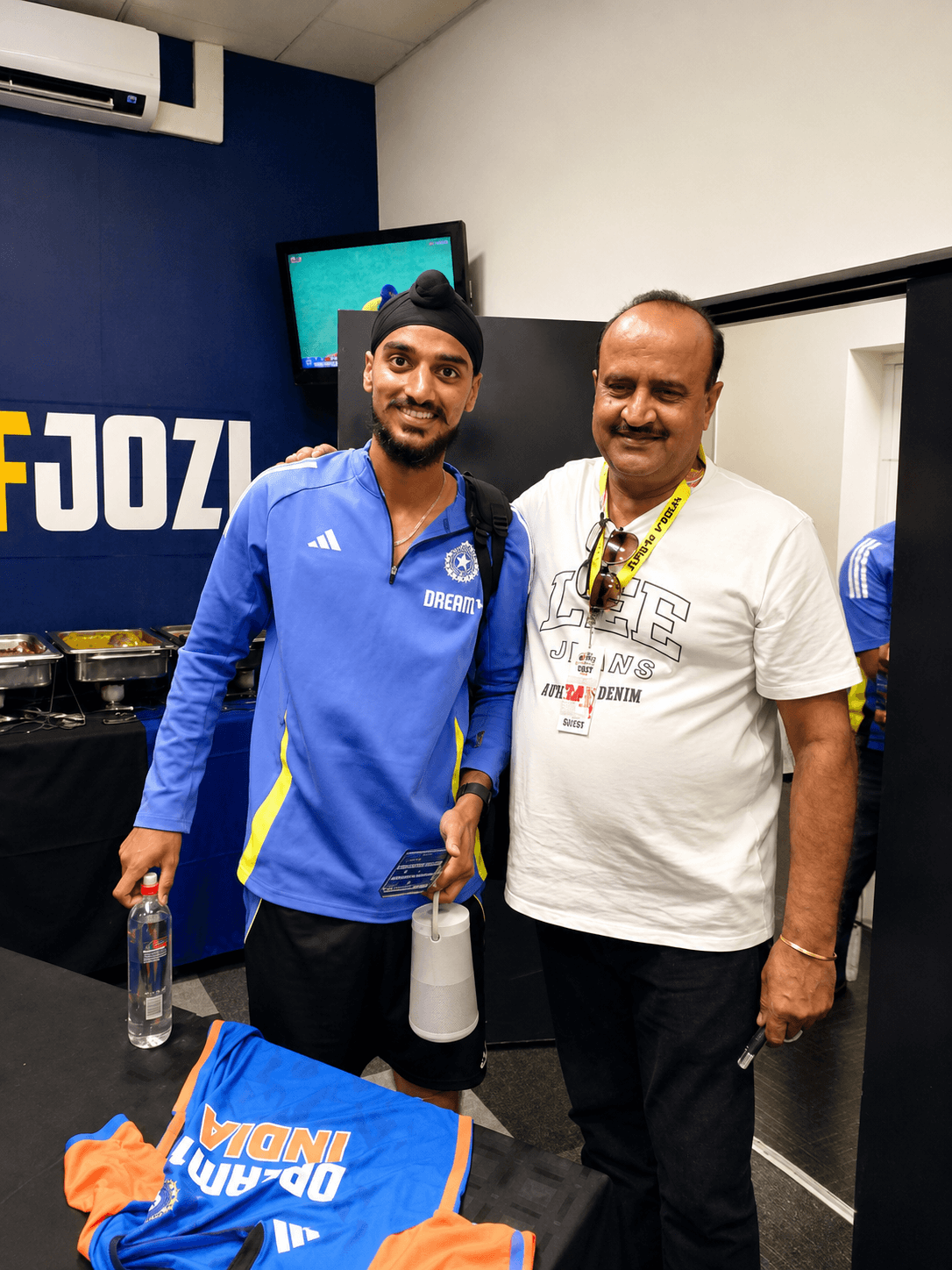 Jewells of India owner with team India