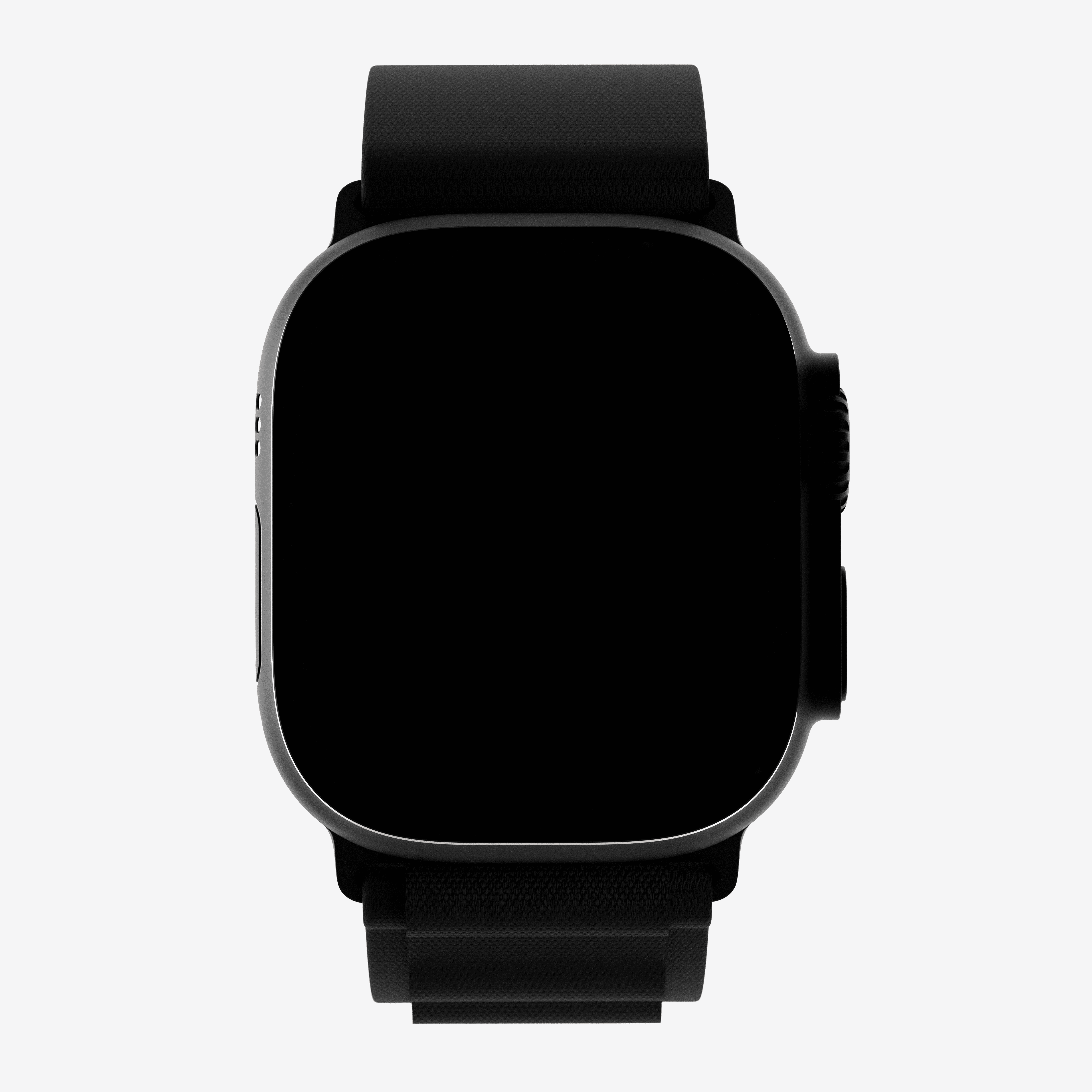 A detailed Apple Watch mockup ideal for presenting UI design, product visuals, and branding elements. With realistic lighting, polished materials, and customizable screens, it provides a premium framework for digital and product-based projects. The composition maintains a balanced, minimalist style that aligns with modern brand aesthetics.