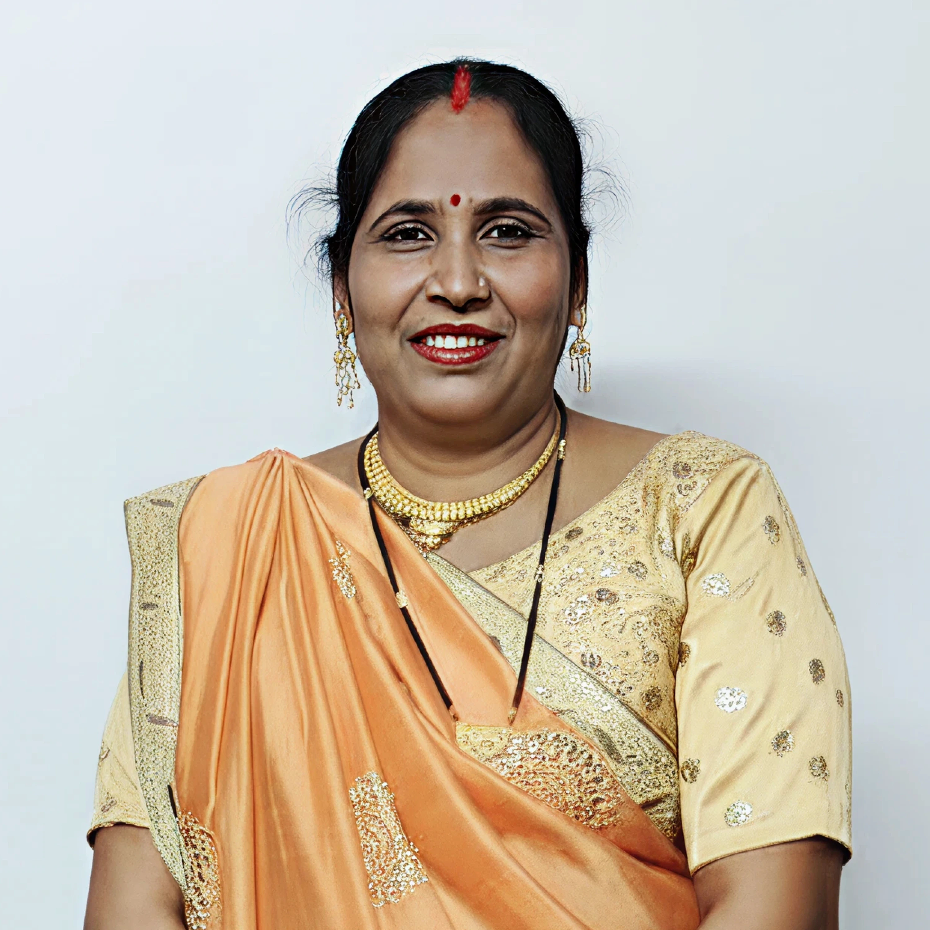 Kanchan Jha - her singing reflects the authentic style of Maithil women