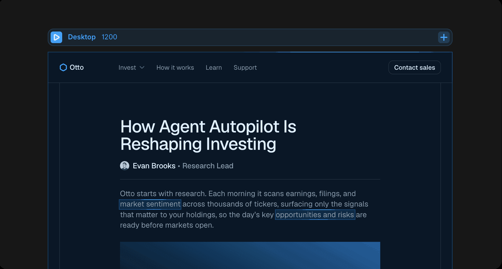 Framer SEO agent highlighting internal-link opportunities inside an article