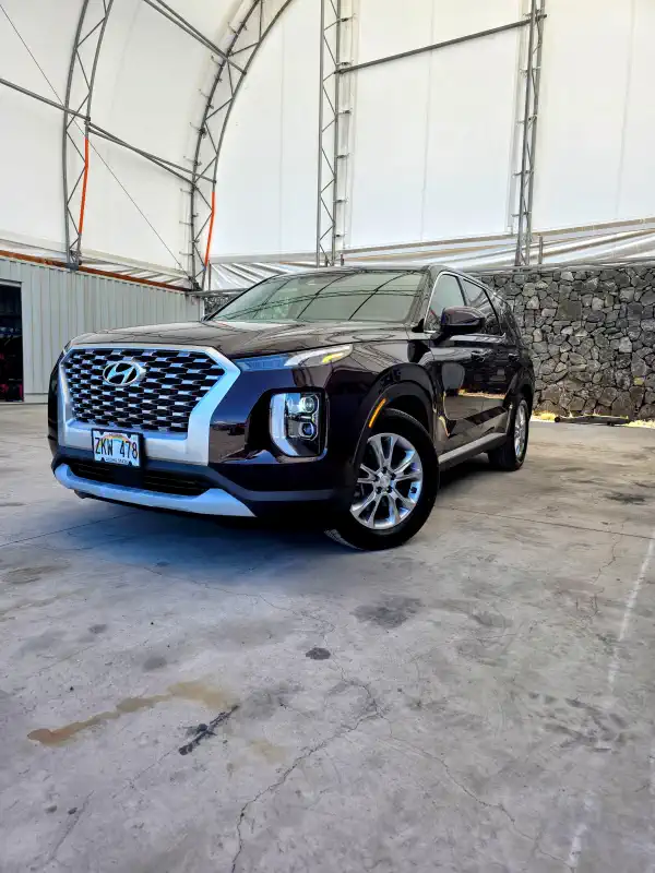 Plum 8 Seater Hyundai Palisade for rent in Kona Big Island Hawaii