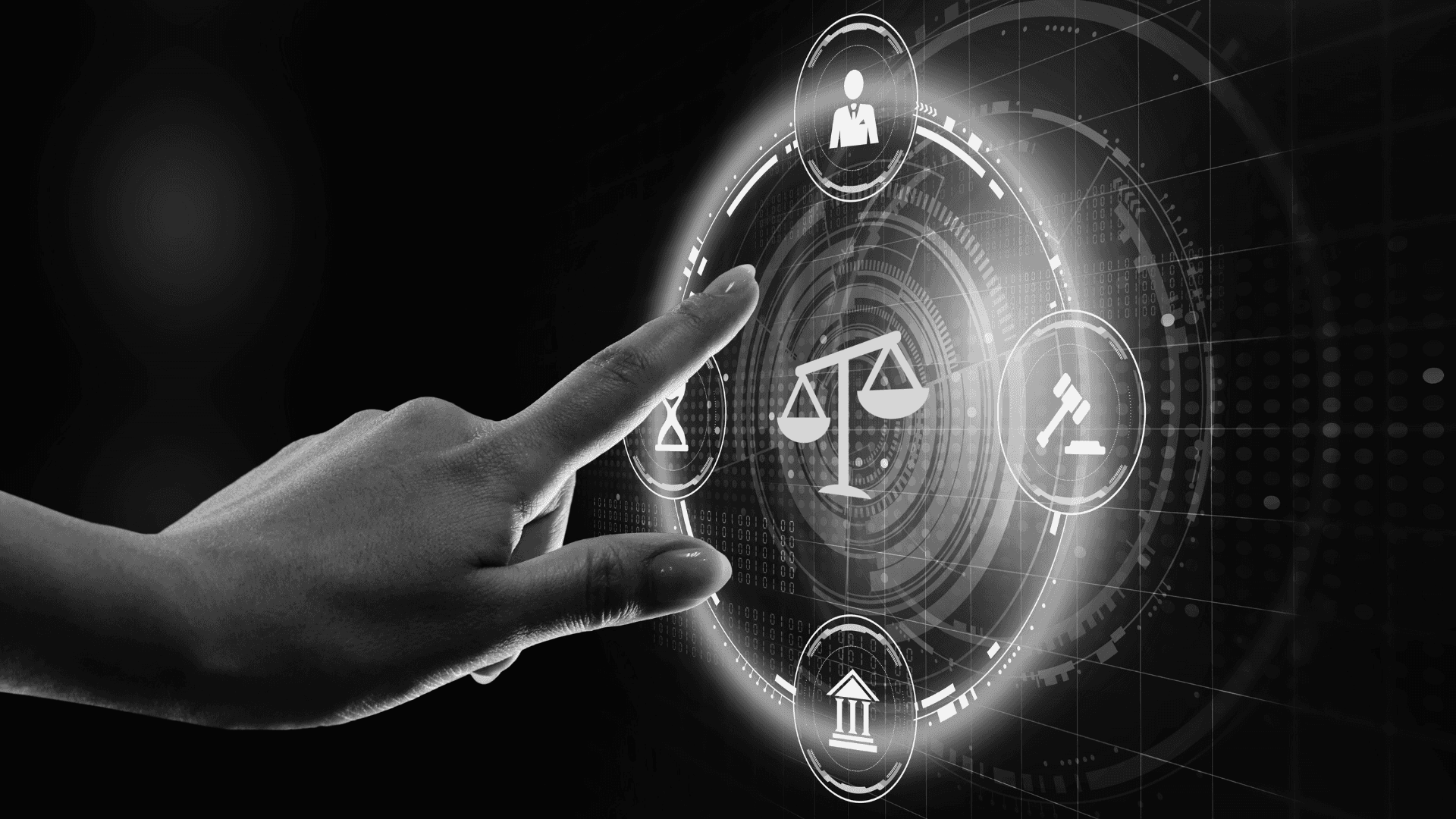 Laptop on a clean desk next to modern decor.