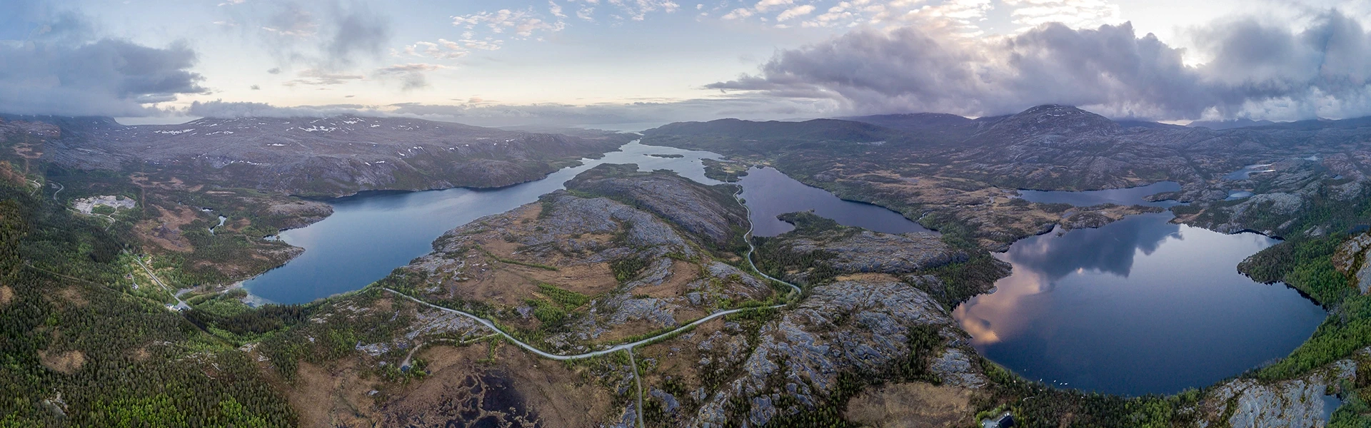 Bilde av Oddholmen ved Oddan på Tverlandet utenfor Bodø.