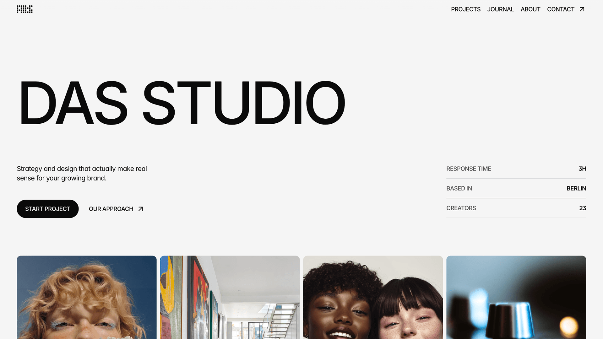 Das Studio Framer template