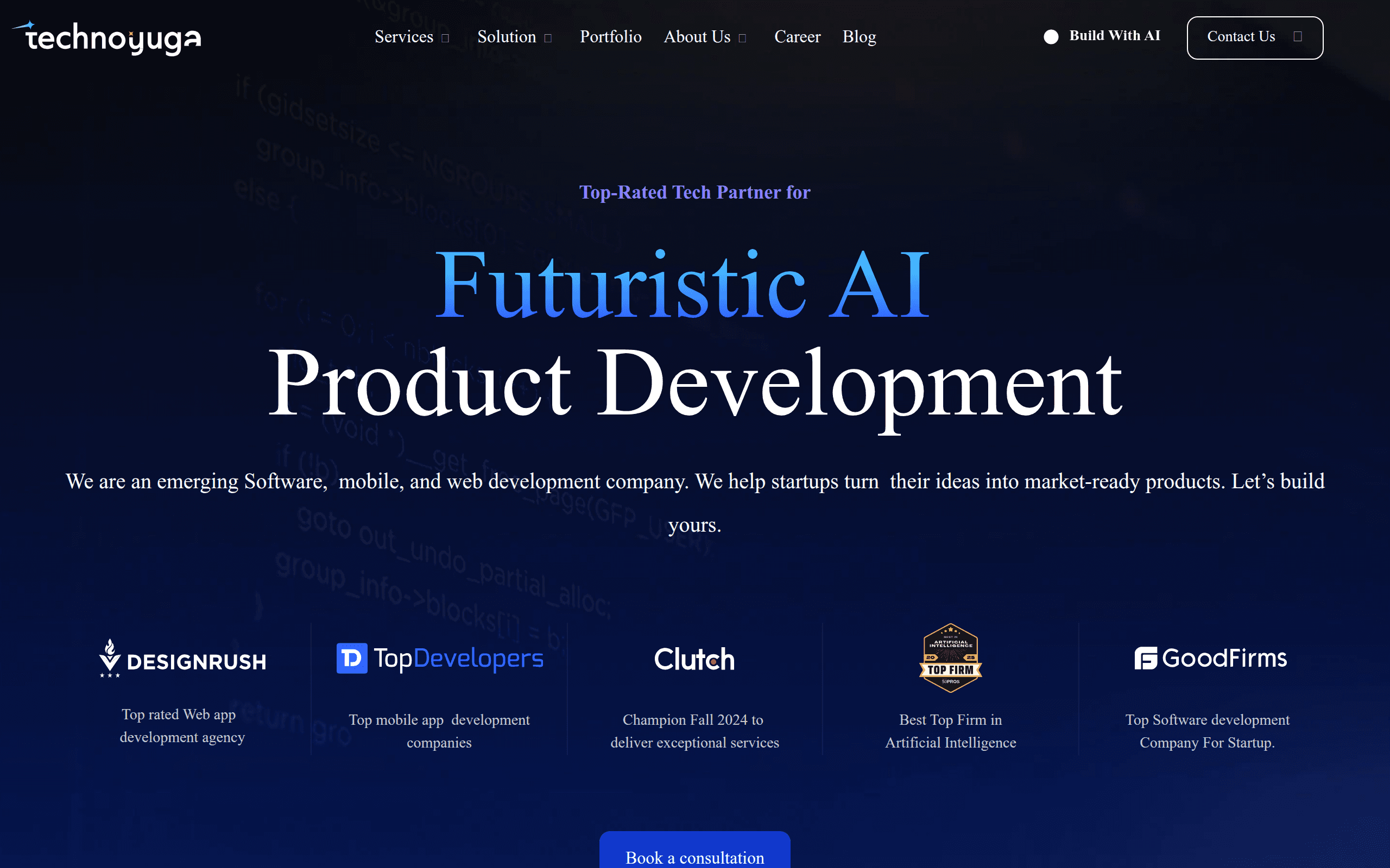 Technoyuga Soft Screenshot