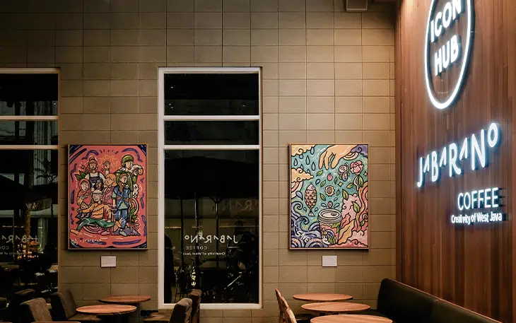 jabarano coffee display