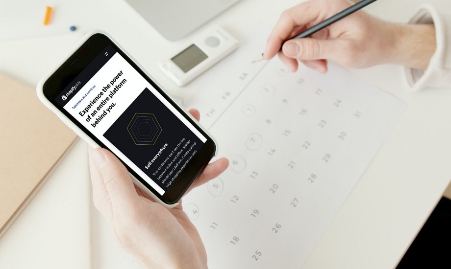 Shopify Plus on Mobile