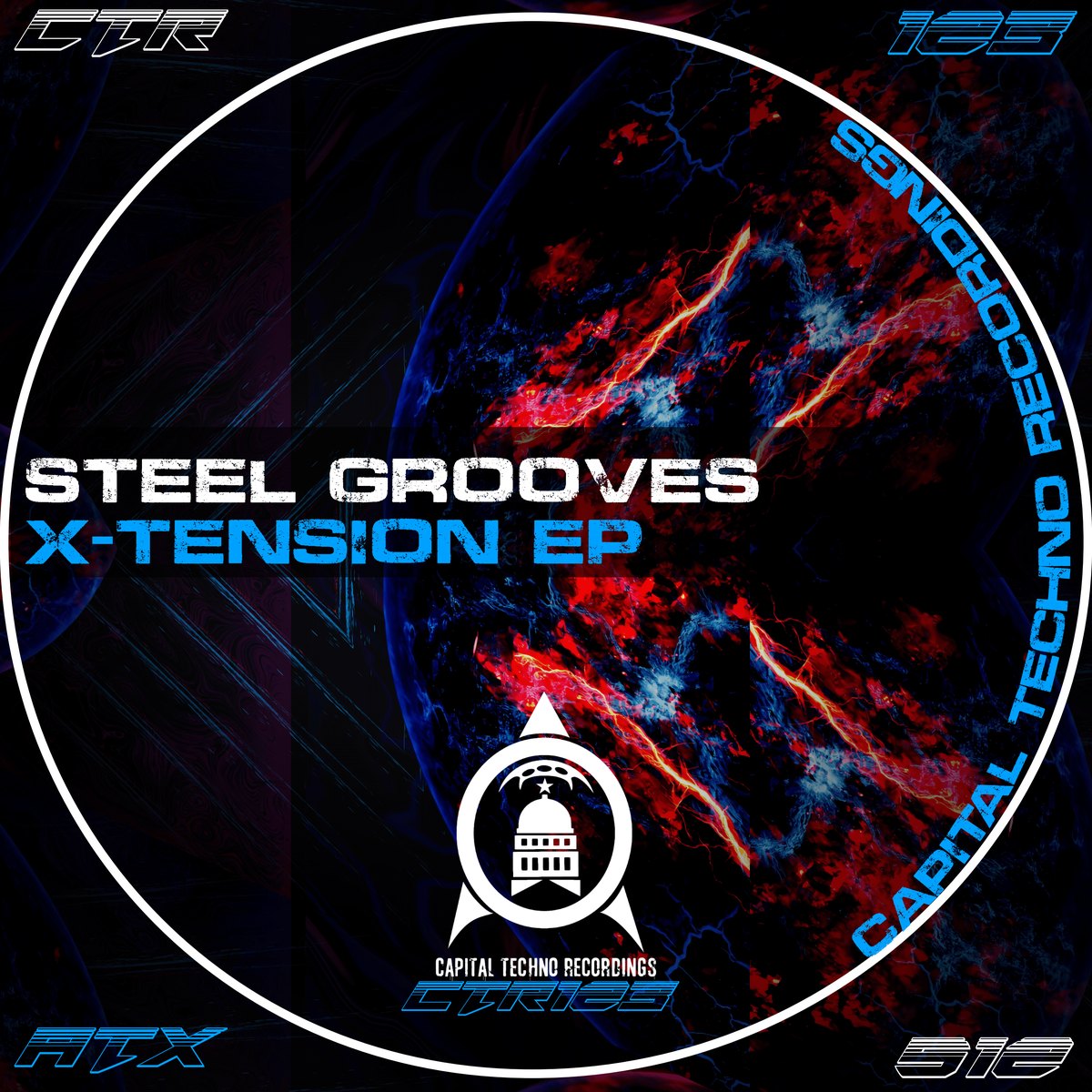 Steel Grooves — X-Tension EP artwork