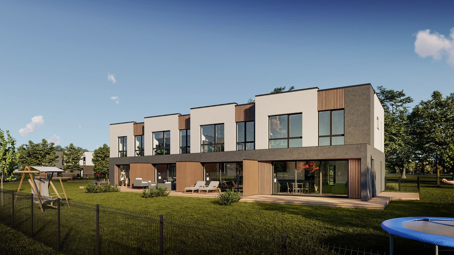 Athlete winning a race