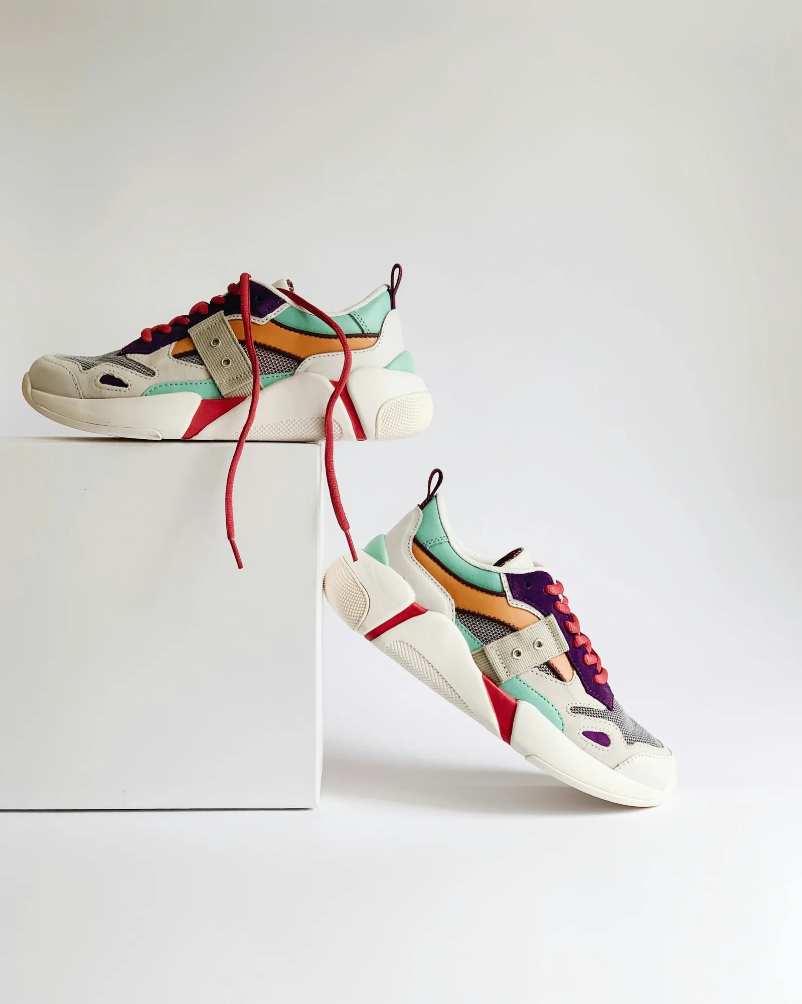 strip sneakers