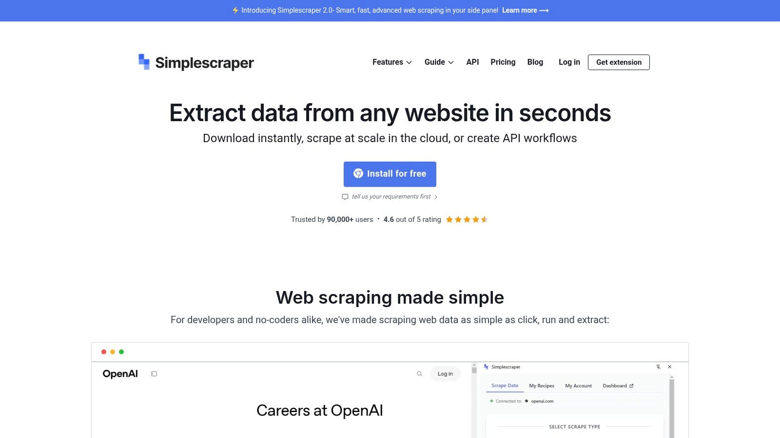 Simplescraper (simplescraper.io)