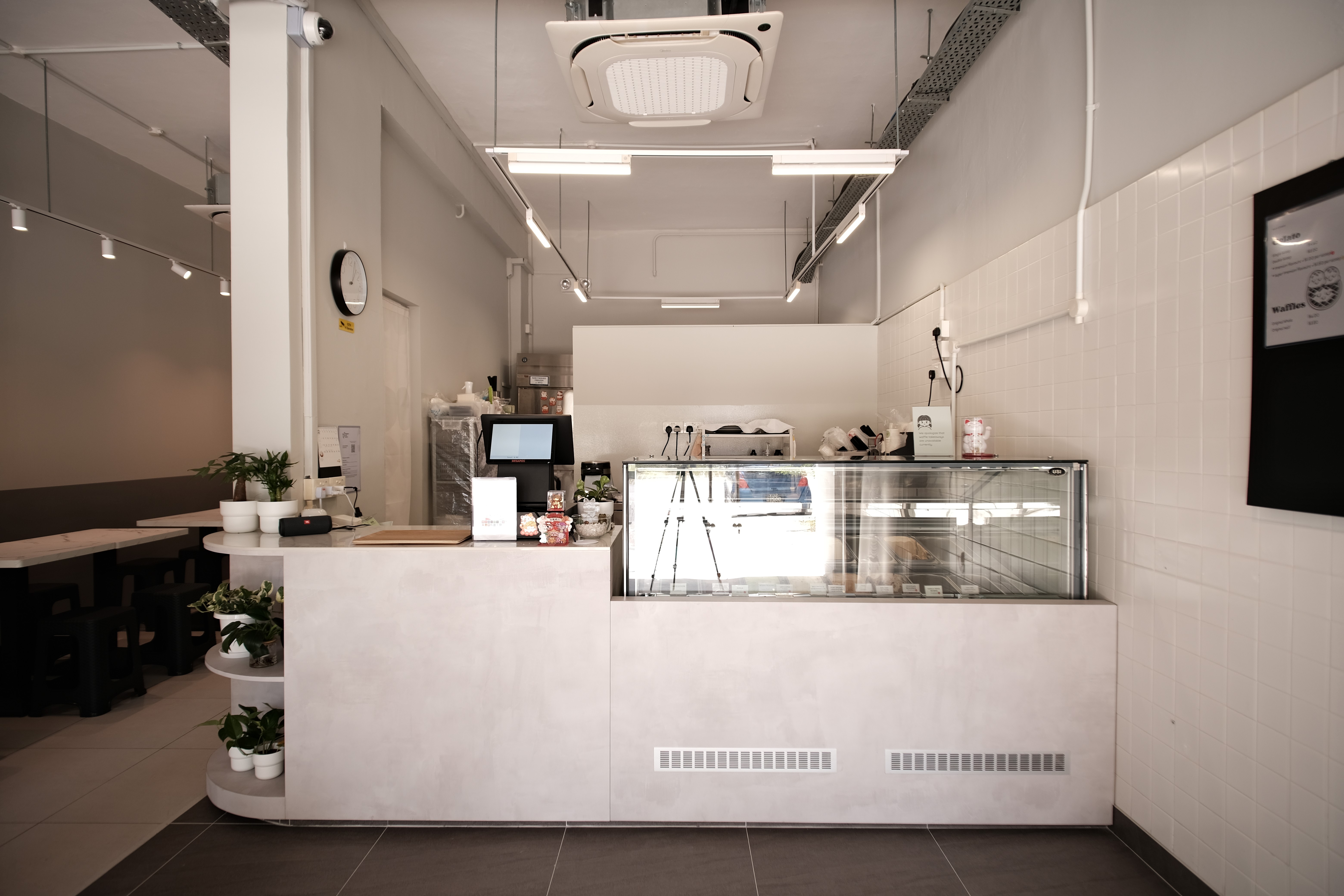 teck a break cafe interior design singapore